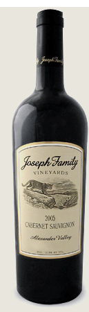 Joseph Family Vineyards 2005 Cabernet Sauvignon
